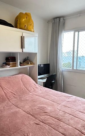 Apartamento à venda com 44m², 2 quartos e 1 vaga Apartamento à venda com 44m², 2 quartos e 1 vagaQuarto 2