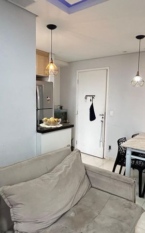 Apartamento à venda com 44m², 2 quartos e 1 vaga Apartamento à venda com 44m², 2 quartos e 1 vagaSala
