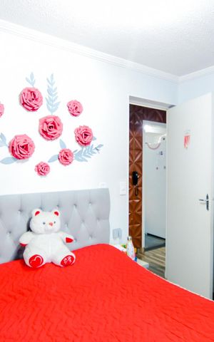 Casa de condomínio para alugar com 41m², 2 quartos e 1 vagaQuarto 1