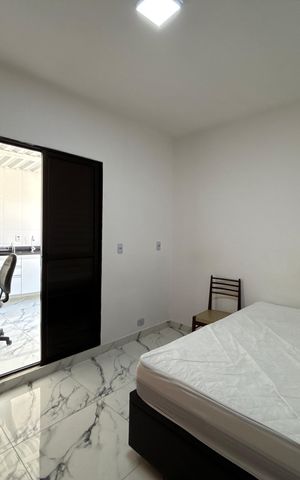 Studio para alugar com 25m², 1 quarto e 1 vagaQuarto
