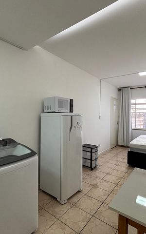 Studio para alugar com 25m², 1 quarto e 1 vagaSala