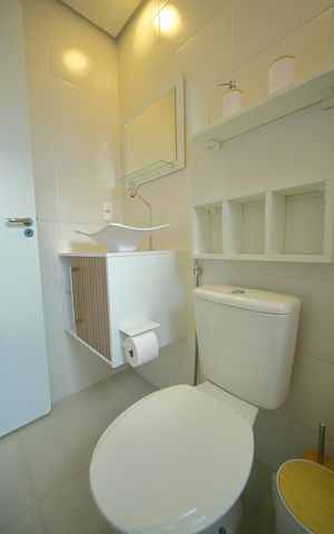 Apartamento à venda com 48m², 2 quartos e 1 vagaBanheiro 
