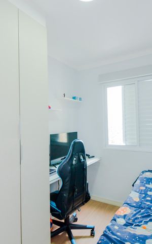 Apartamento para alugar com 60m², 3 quartos e 1 vagaQuarto 1
