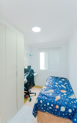 Apartamento para alugar com 60m², 3 quartos e 1 vagaQuarto 1