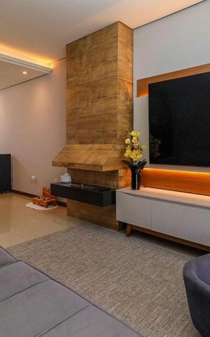 Casa à venda com 133m², 3 quartos e 2 vagas Casa à venda com 133m², 3 quartos e 2 vagasSala