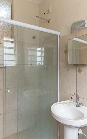 Studio para alugar com 47m², 1 quarto e sem vaga Studio para alugar com 47m², 1 quarto e sem vagaBanheiro