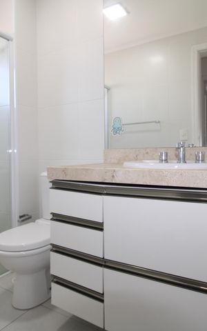 Apartamento para alugar com 92m², 3 quartos e 2 vagasBanheiro 2