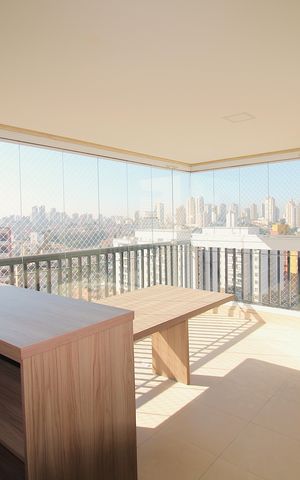 Apartamento para alugar com 92m², 3 quartos e 2 vagasSala -Varanda