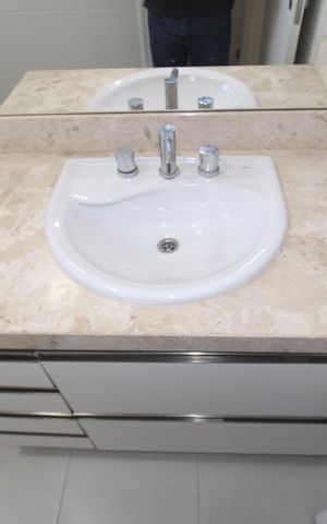 Apartamento para alugar com 92m², 3 quartos e 2 vagasBanheiro 2