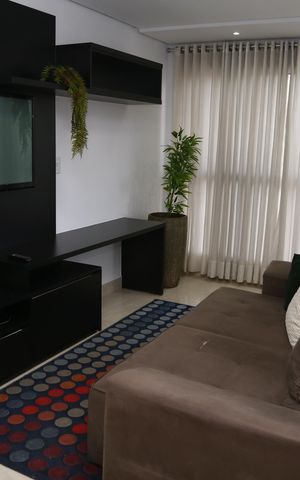Apartamento para alugar com 56m², 1 quarto e 1 vagaSala