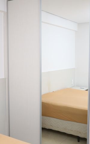 Apartamento para alugar com 56m², 1 quarto e 1 vagaQuarto