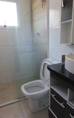 Casa para alugar com 120m², 2 quartos e 2 vagasBanheiro Social