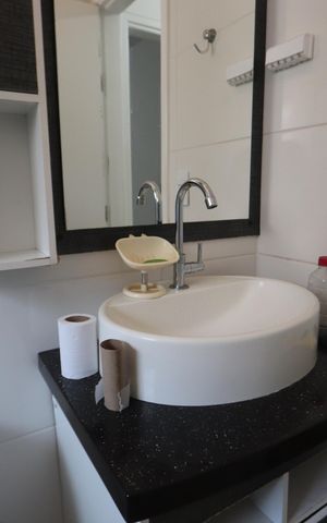 Casa para alugar com 120m², 2 quartos e 2 vagasBanheiro Social