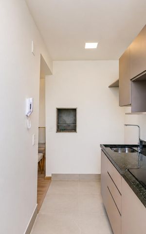 Studio para alugar com 27m², 1 quarto e sem vaga Studio para alugar com 27m², 1 quarto e sem vagaCozinha