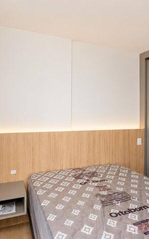Studio para alugar com 27m², 1 quarto e sem vaga Studio para alugar com 27m², 1 quarto e sem vagaQuarto