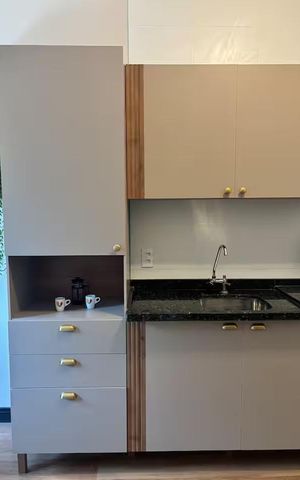 Apartamento à venda com 31m², 1 quarto e sem vaga Apartamento à venda com 31m², 1 quarto e sem vagaCozinha