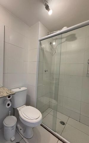 Apartamento à venda com 31m², 1 quarto e sem vaga Apartamento à venda com 31m², 1 quarto e sem vagaBanheiro