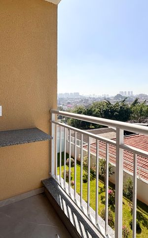 Apartamento à venda com 48m², 2 quartos e 1 vaga Apartamento à venda com 48m², 2 quartos e 1 vagaSacada