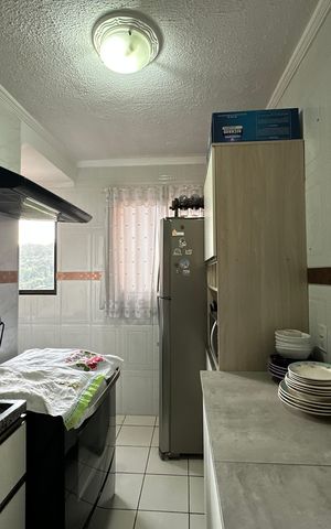 Apartamento à venda com 55m², 2 quartos e 1 vagaCozinha