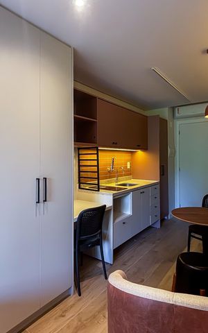 Studio para alugar com 31m², 1 quarto e sem vaga