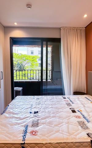 Studio para alugar com 31m², 1 quarto e sem vaga