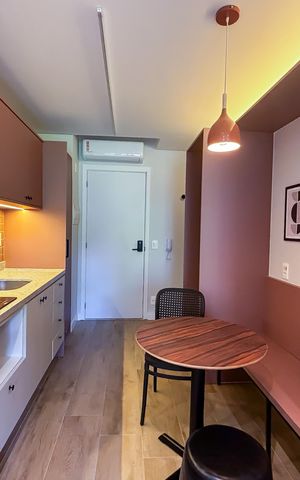 Studio para alugar com 31m², 1 quarto e sem vaga