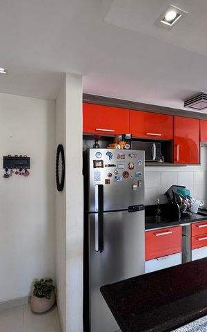 Apartamento à venda com 54m², 3 quartos e sem vaga Apartamento à venda com 54m², 3 quartos e sem vagaCozinha e Área de Serviço