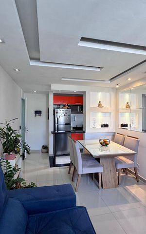 Apartamento à venda com 54m², 3 quartos e sem vaga Apartamento à venda com 54m², 3 quartos e sem vagaSala