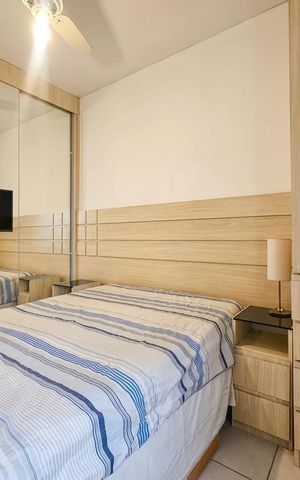 Apartamento à venda com 46m², 2 quartos e 1 vaga Apartamento à venda com 46m², 2 quartos e 1 vagaQuarto