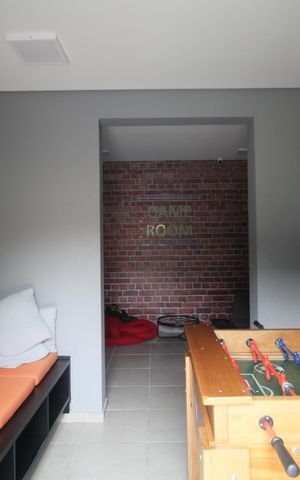 Apartamento à venda com 41m², 2 quartos e sem vagaÁrea comum - Salão de Jogos