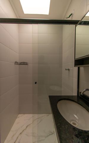 Casa de condomínio para alugar com 70m², 3 quartos e 2 vagas Casa de condomínio para alugar com 70m², 3 quartos e 2 vagasBanheiro Social