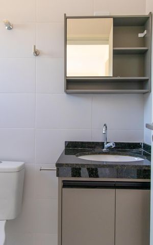 Casa de condomínio para alugar com 70m², 3 quartos e 2 vagas Casa de condomínio para alugar com 70m², 3 quartos e 2 vagasBanheiro do Quarto 3 - Suíte