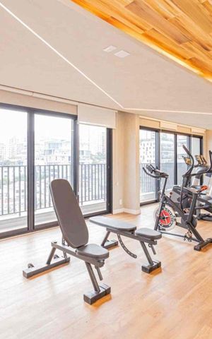 Apartamento à venda com 23m², 1 quarto e sem vagaÁrea externa
