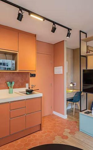 Apartamento à venda com 23m², 1 quarto e sem vagaSala/Cozinha