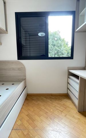 Apartamento à venda com 74m², 3 quartos e 2 vagasQuarto 2