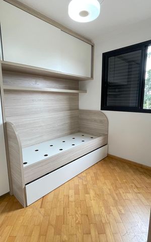 Apartamento à venda com 74m², 3 quartos e 2 vagasQuarto 2