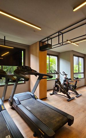 Apartamento para alugar com 27m², 1 quarto e sem vaga Apartamento para alugar com 27m², 1 quarto e sem vagaAcademia