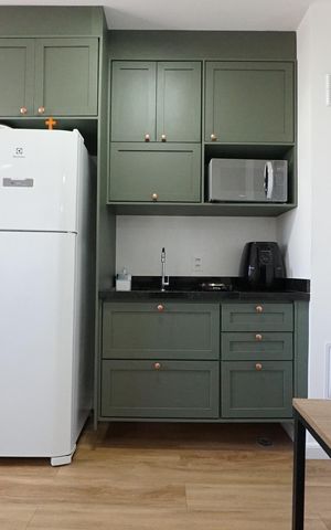 Apartamento para alugar com 27m², 1 quarto e sem vagaCozinha