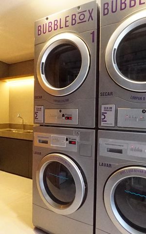 Apartamento para alugar com 27m², 1 quarto e sem vagaLavanderia
