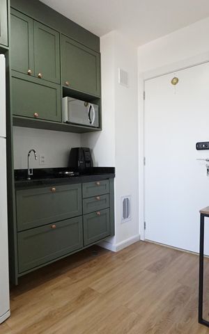 Apartamento para alugar com 27m², 1 quarto e sem vagaCozinha