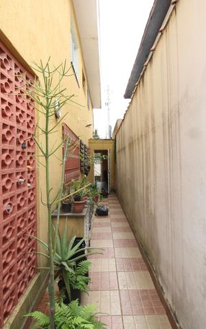 Casa para alugar com 146m², 4 quartos e 2 vagasCorredor do quintal