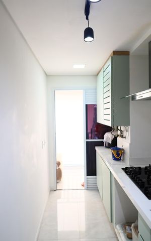 Apartamento para alugar com 51m², 2 quartos e 1 vagaCozinha e Área de Serviço