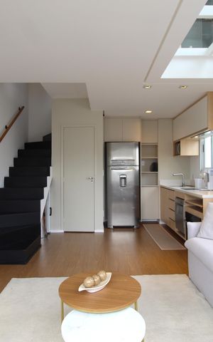 Apartamento para alugar com 90m², 1 quarto e 2 vagasSala/Cozinha