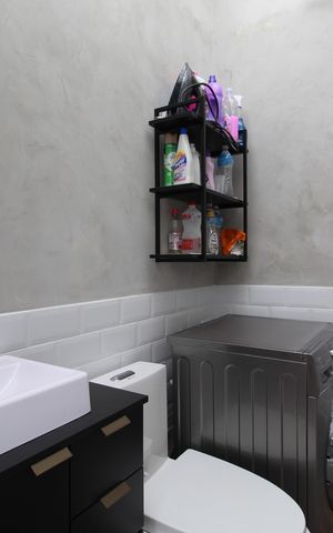 Apartamento para alugar com 90m², 1 quarto e 2 vagasBanheiro de Serviço