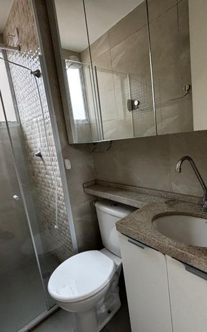 Apartamento à venda com 38m², 2 quartos e sem vagaBanheiro