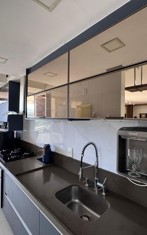 Apartamento para alugar com 235m², 3 quartos e 2 vagas Apartamento para alugar com 235m², 3 quartos e 2 vagasCozinha
