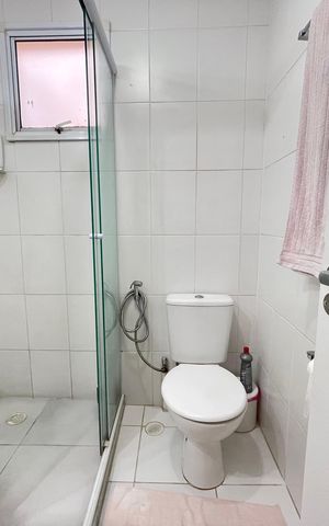 Apartamento à venda com 72m², 3 quartos e 1 vaga Apartamento à venda com 72m², 3 quartos e 1 vagaBanheiro 1