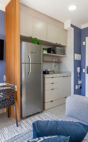 Apartamento para alugar com 24m², 1 quarto e sem vaga Apartamento para alugar com 24m², 1 quarto e sem vagaSala
