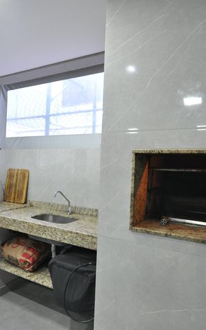 Apartamento à venda com 64m², 2 quartos e 1 vagaÁrea comum - Churrasqueira e forno
