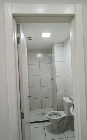 Apartamento para alugar com 38m², 2 quartos e sem vaga Apartamento para alugar com 38m², 2 quartos e sem vagaBanheiro